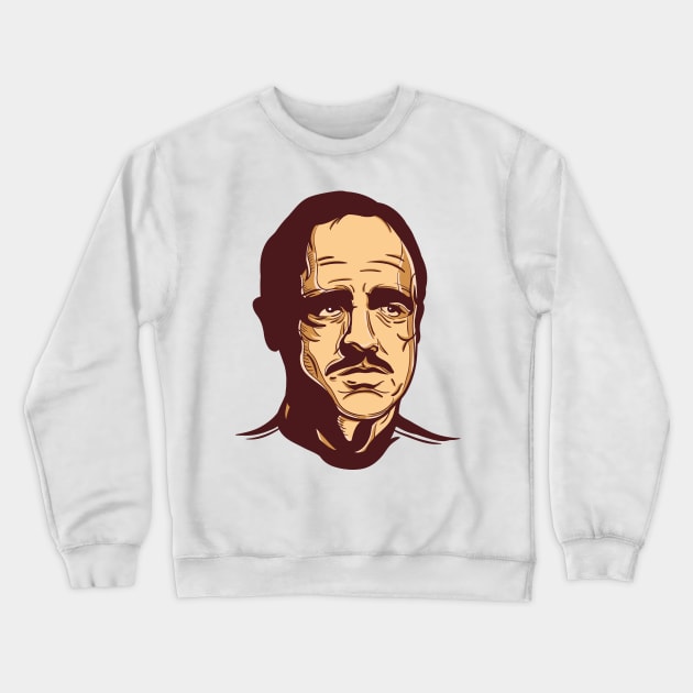 Don Vito Corleone Crewneck Sweatshirt by difrats